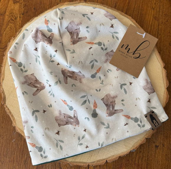 Reversible Beanie - Bunnies