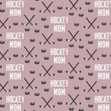 Reversible Beanie - Hockey Mom on Pink