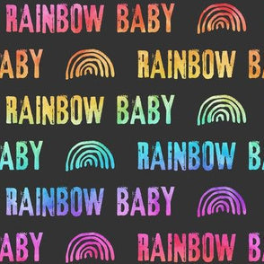 Reversible Beanie - Rainbow Baby