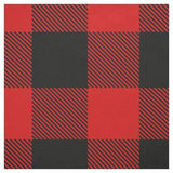 Fleece Lined - Twisted Headband - BUFFALO PLAID