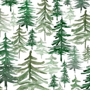 Reversible Beanie - Spruce Trees