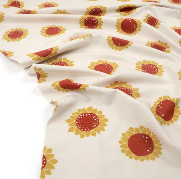 Reversible Beanie - Sunflowers