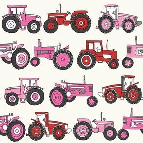 Twisted Headband - Vintage Tractors