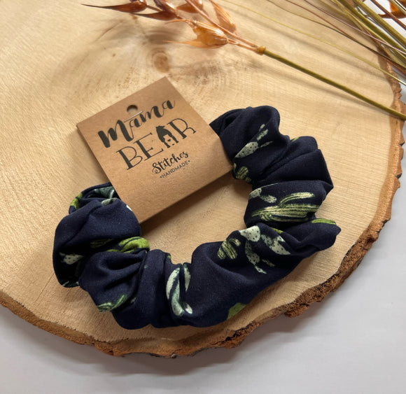 Scrunchie - Navy Cactus