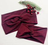 Twisted Headband - Burgundy
