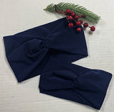 Twisted Headband - Navy