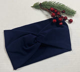 Twisted Headband - Navy