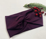 Twisted Headband - Plum