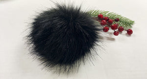 Pom poms - Black