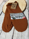 Fleece Lined Mitts - Adult LONG