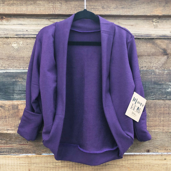 Cardigan 12M - Plum Bamboo