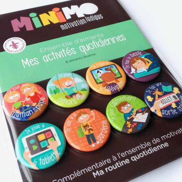 Minomo - Mes activités quotidiennes