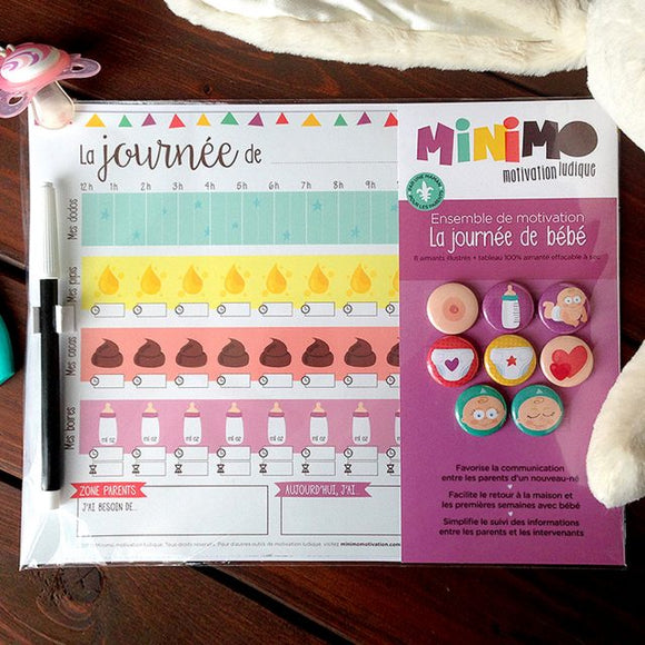 Minomo - La journée de bébé